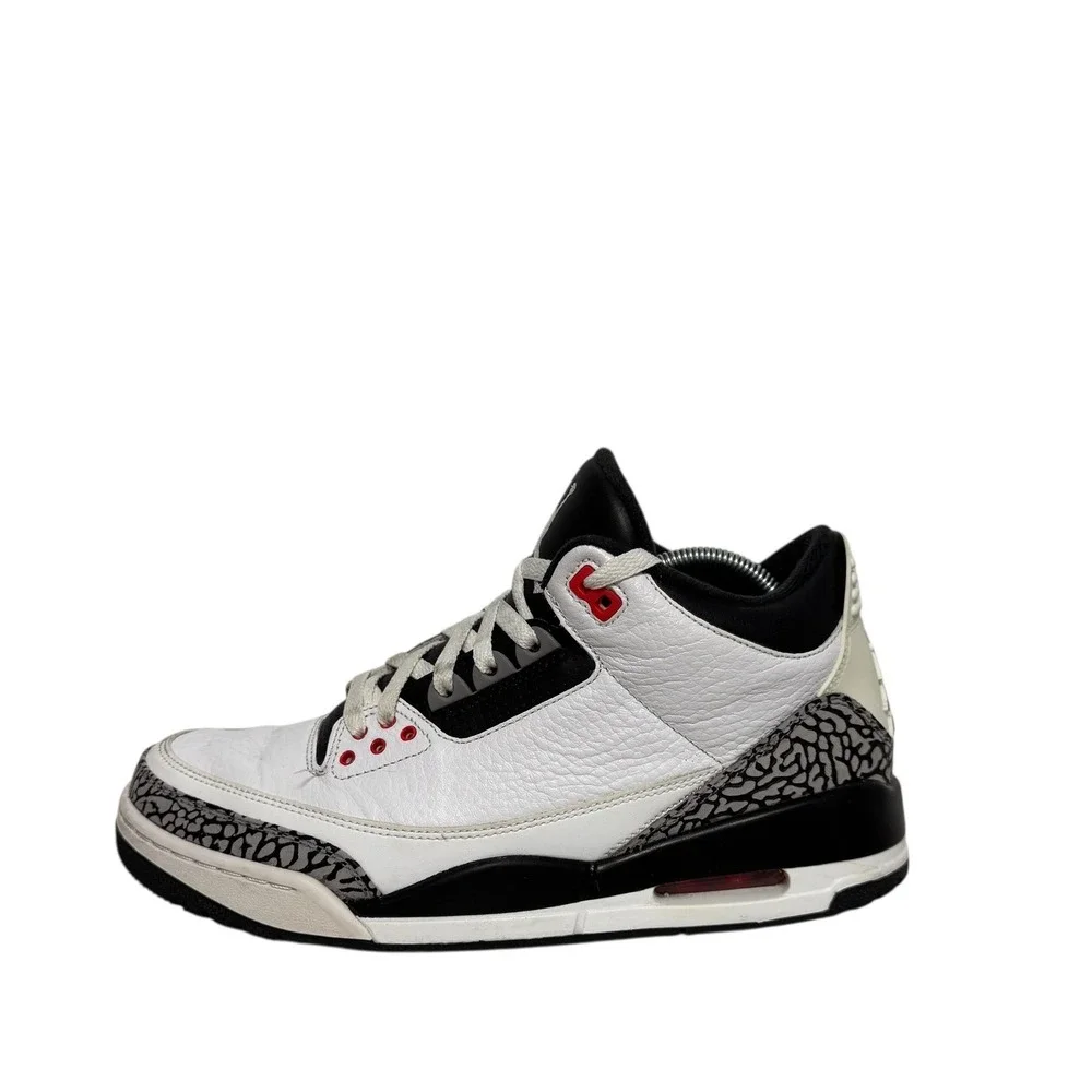 Nike Air Jordan 3 Retro Infrared 23 White Cement Reimagined Sneakers DN3707-100‎